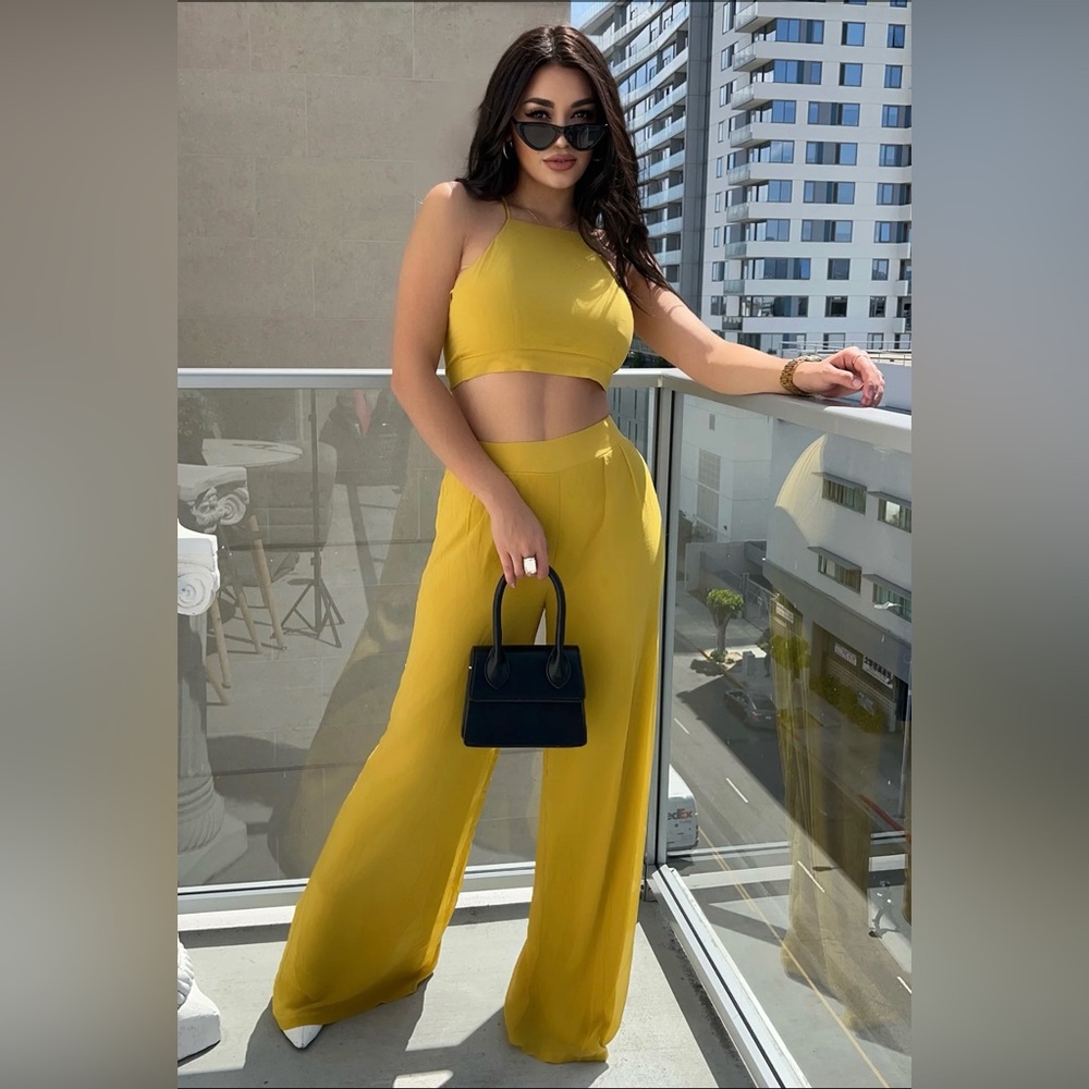 Mustard Matching Set